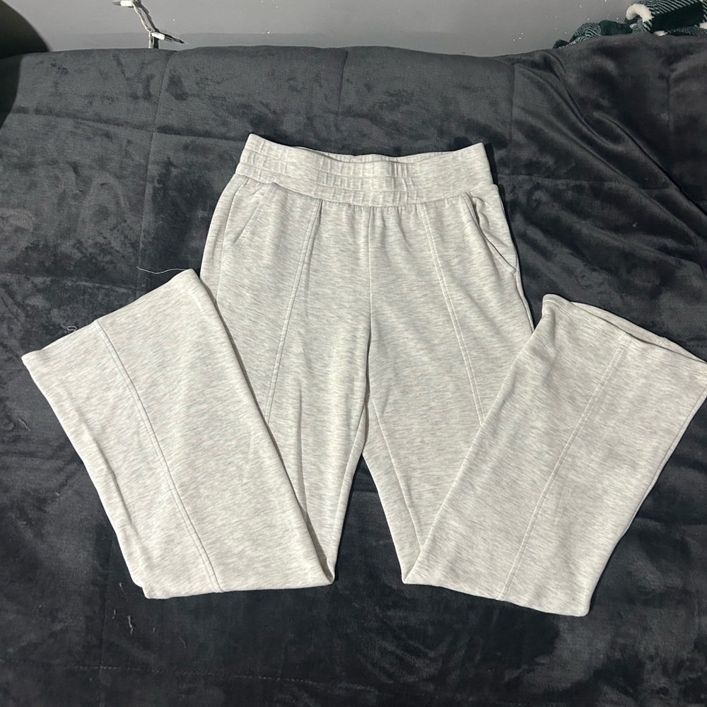 Danskin Gray Wide Leg Sweatpants